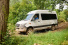 Fahrt im Prototypen Mercedes Sprinter 4x4: 