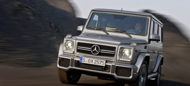 Video: Mercedes G63 AMG: Das erste Video zum Mercedes G mit AMG-Biturbo-V8-Power 
