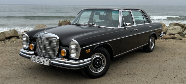 Vorgänger der heutigen S-Klasse: Der Sportwagen-Jäger: Mercedes-Benz 300 SEL 6.3 (W109)