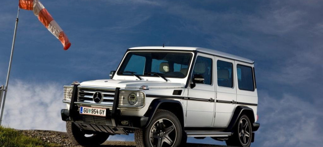  "Golf-Sportler": MB AMG  G55 Arabia: Mercedes-Benz schickt Sondermodell vom Mercedes AMG G55 in die Wüste