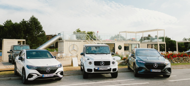 Mercedes-Benz eröffnet exklusiven Sommerort auf Sylt: Mercedes und Meer erleben