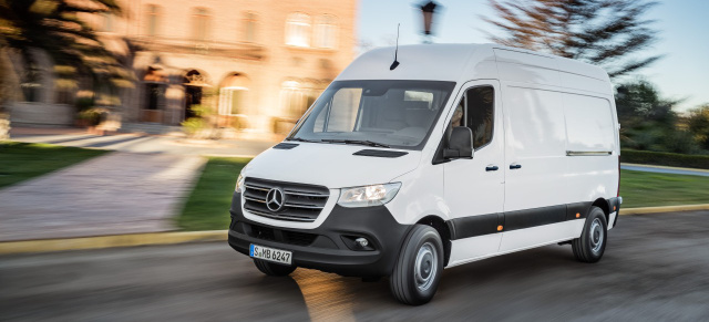 Premiere: Mercedes-Benz Sprinter 2018: Der neue Sprinter - der Tausendsassa unter den Transportern