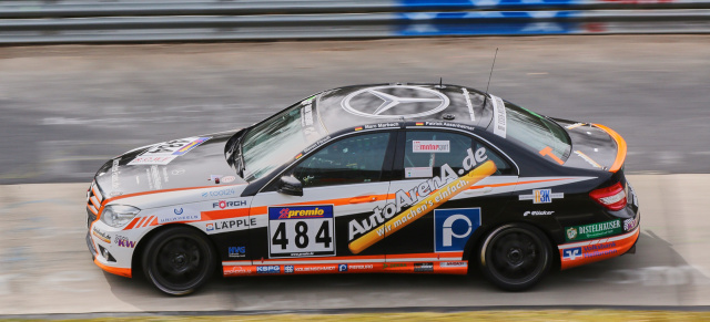 Das Team AutoArenA Motorsport in der VLN 2016 - ein Rückblick: Eine C-Klasse rockt die Nordschleife!