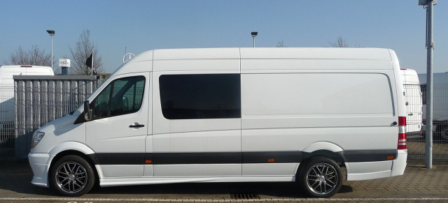 Tuning für den Mercedes-Sprinter! : Schöner, sportlicher, Sprinter: Hartmann Tuning hat ein spannendes Programm für den Mercedes Sprinter