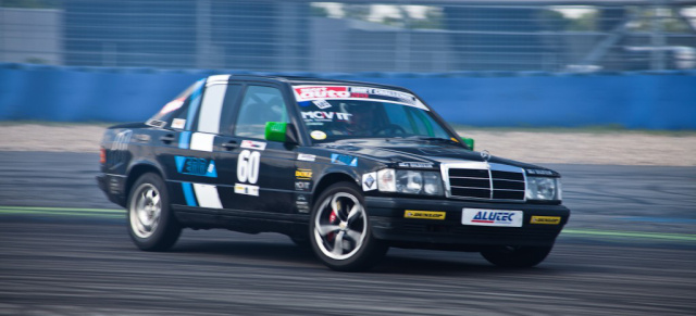 Mercedes-FanWorld in Essen: Drift-David 190er: Motorsport trotz Handicap: 1988 Mercedes-Benz 190E 3.0