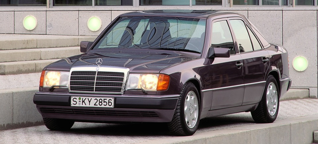 Stille Wasser sind tief: Vor 30 Jahren: Europapremiere des 400 E (W124)