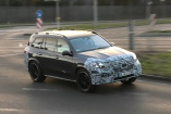 Mercedes Erlkönig erwischt: Spy-Shot-Video:  bewegte Bilder vom Mercedes GLS Facelift II