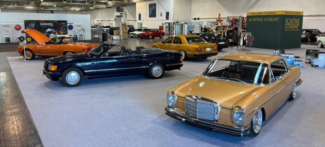 Saison-Auftakt für Classic Cars und Youngtimer auf der Retro Classics in Essen: Mercedes-Fans auf der Retro Classics vom 8.-12. April in Essen