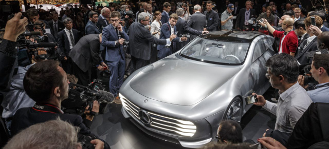 IAA 2015: Mercedes-Benz Media Night Highlights: Mercedes wandelt sich zum vernetzten Mobilitätsdienstleister