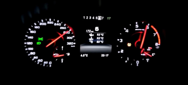 Onboard-Video 100-280 km/h: Mercedes A45 AMG von RENNtech: Von 0-200 km/h in 12,9 Sekunden