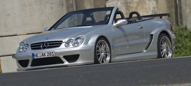 No (Speed) Limits:  offen fahren im CLK DTM AMG Cabrio: Weltrekord: 330 km/h im CLK DTM AMG Cabrio