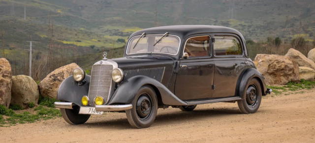 Ex-Indiana-Jones 53er Mercedes-Benz 170 Va: Ein Mercedes 170 Va  wird zum Blockbuster-Benz