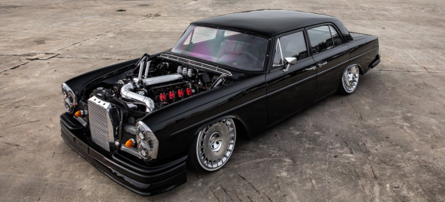 Mercedes-Benz 280 S: Extrem-Tuning: Wow-Car:  Der 69er Mercedes-Benz 280 S hat das Zeug zum Superstar