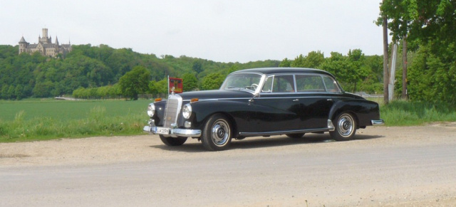 Der Mercedes-Benz 300 d Adenauer  der Mercedes-Benz des ersten Bundeskanzlers  - Stargast beim MVC Jahrestreffen: Staatskarosse mit Stern: 1957 Mercedes-Benz 300d Adenauer (W 189) 