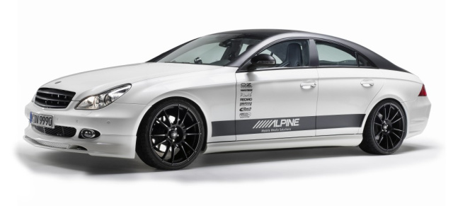 Deutschland-Premiere auf der Tuning World Bodensee: Mercedes CLS Alpine Democar: Alles neu macht der Mai! Update für den Mercedes CLS Europe