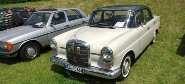 27. Juni: Oldtimer-Treffen der Herner Oldies: Oldies auffe Zeche: Mercedes Klassiker und andere Oldtimer treffen sich in Herne 