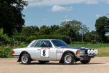 1979er Mercedes-Benz 450 SLC 5.0 Werksrallye-Auto: Der seltene Rallyewagen kann Dir gehören