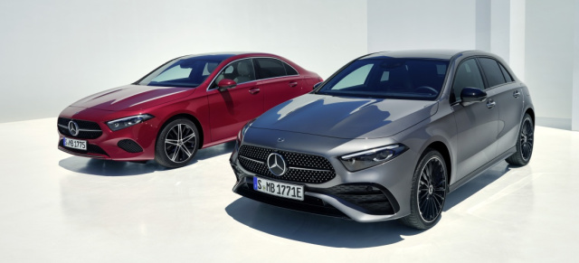 Mercedes Premiere: A-Klasse Facelift zeigt sich: Vorhang auf: Das ist Mercedes A-Klasse BR 177 MoPf (auch AMG)