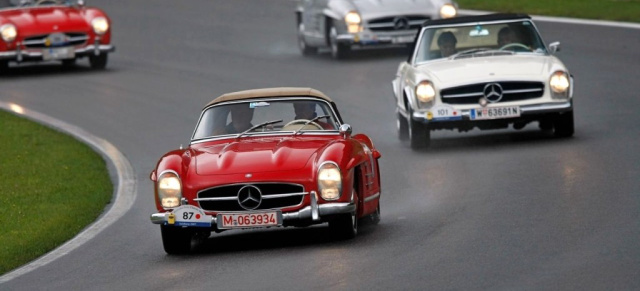 Classic Days: Mercedes-Benz-Klassiker vom Feinsten: Die Top 250 trifft sich in Weybridge (GB)
