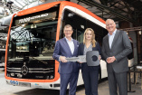 Der vollelektrisch angetriebene Jubiläumsbus eCitaro fährt in den Niederlanden: Rekord: 70.000 Citaro von Mercedes-Benz