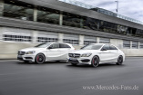 Das doppelte Flottchen: Mercedes A45 AMG und Mercedes CLA 45 AMG: Die beiden Jungdynamiker von AMG sind einfach zweifach gut  