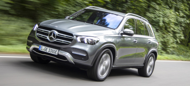 Plug-in-Hybrid-Vergleich im ADAC Ecotest: Glanzlos: Mercedes GLE 350 de erhält nur einen Stern von 5 möglichen