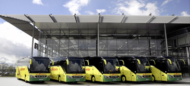 Unternehmen modernisieren ihre Setra Reisebusflotten: Neue Setra Hochdeckerflotten