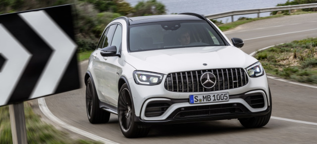 Mercedes Premieren in New York: Starke SUV mit Stern: Die neuen Mercedes-AMG GLC 63 4MATIC+ Modelle