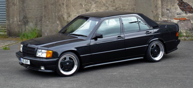 Der letzte von nur drei Gebauten:  Mercedes-Benz 3.6 AMG W201: Last W201-Action-Hero:  Mercedes 190 E mit Original-3,6-Liter-AMG-Umbau