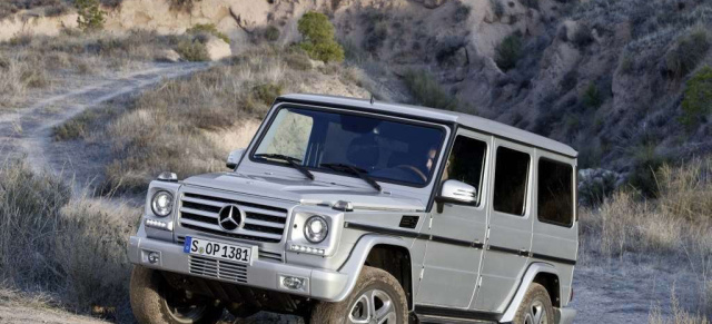 Die G-Klasse und der Unimog sind Geländewagen des Jahres 2014: OFF ROAD-Leser wählen  Mercedes G und den Unimog zur Nummer 1 