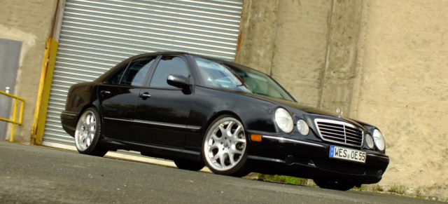 Auf die Schnelle: Mercedes E55 AMG (W210): 2001er E-Klasse kommt flott zur Sache