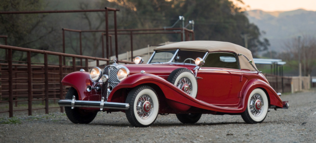 77 Jahre und kein bisschen leise: 1939 Mercedes-Benz 540 K Spezial Cabriolet A by Sindelfingen