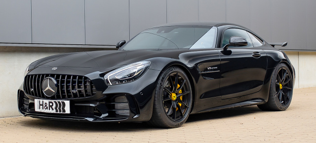 Racing-Performance: H&R rüstet den GT-R auf: Mercedes-AMG GT-R mit H&R-Sportfedern