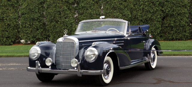 Nur 49 Exemplare: 1956 Mercedes-Benz 300Sc Cabriolet: Seltenes Mercedes-Benz Cabriolet 