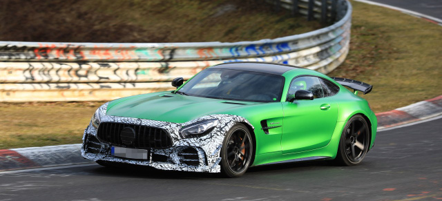 Mercedes-AMG GT Erlkönig: Update: Mercedes-AMG GT R Clubsport-Variante (jetzt mit Video)