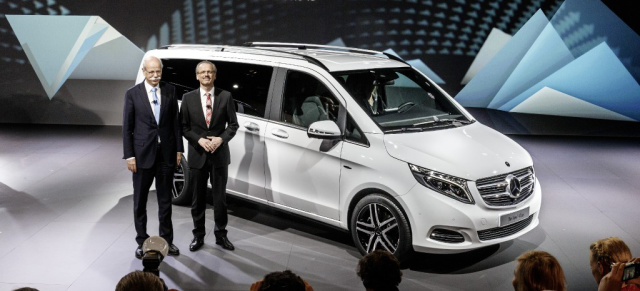 Video: Weltpremiere Mercedes-Benz V-Klasse: Live-Aufzeichnung der Präsentation in München (30.1.2014)