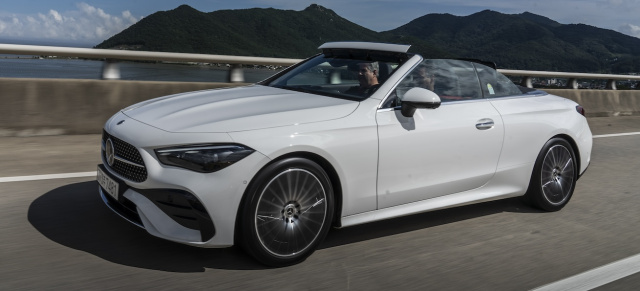 Fahrbericht: Mercedes CLE 200 Cabrio: Kopf trifft Herz