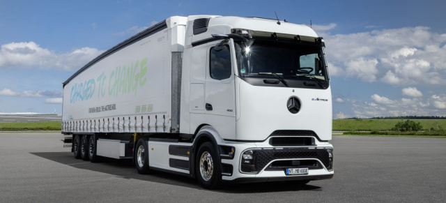 Neuvorstellung Mercedes-Benz eActros 600: Gegen die Reichweitenangst