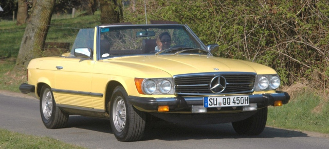 Sterne unterm Hammer: Ein Stück Fernsehgeschichte: Original Mercedes-Benz 450 SL aus „Hart aber herzlich“ steht zum Verkauf