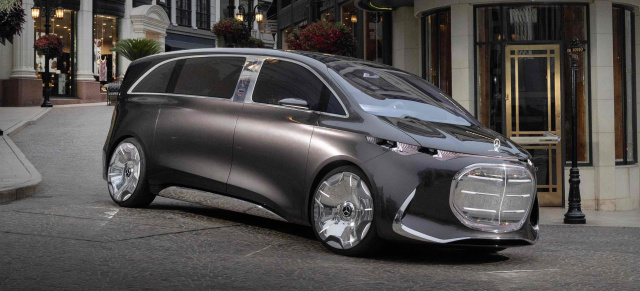 Mercedes-Benz präsentiert den Vision V in den USA: Ausblick auf die künftige Grand Limousine Mercedes‑Benz VLS