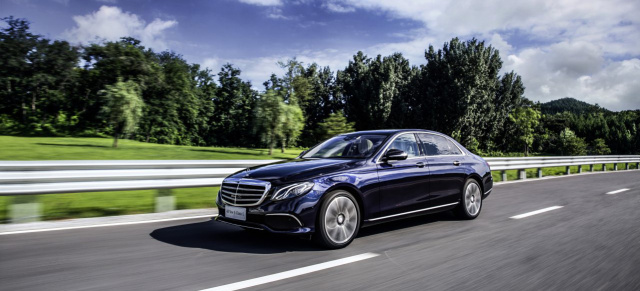 Fahrbericht Mercedes E‭ ‬300‭ ‬L‭ – ‬Chinaversion: Ein Hauch Maybach