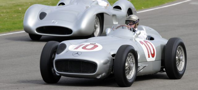 Mercedes-Benz Classic beim Goodwood Festival of Speed 2018:  Silberpfeile feiern das Silver Jubilee     