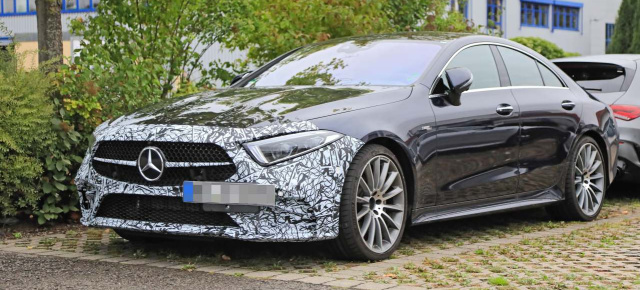 Mercedes-AMG Erlkönig erwischt: Star Spy Shot Premiere: Mercedes-AMG CLS 53 MoPf