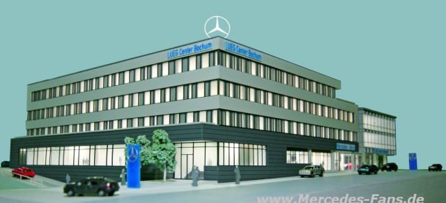 Mercedes Händler LUEG investiert in Stammsitz Bochum: Neubau des Centers Bochum bis Ende 2011 / Gesamtinvestition in Höhe von 12 Millionen Euro