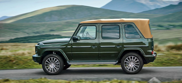 Limited Edition: G-Klasse als viertüriges Cabrio: G-Klasse IKEA Edition