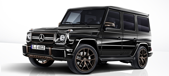 Mercedes-AMG G 65: Final Edition: Sagt zum Abschied nicht leise „Servus“: Mercedes-AMG G65 Sondermodell 