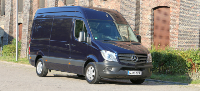 Fahrbericht Mercedes-Benz Sprinter 319 CDI: Der Mercedes-Benz Sprinter 319 CDI - unterwegs mit Mercedes-Fans