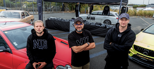 Mittendrin statt nur dabei: So war die Big Car Show in Frankreich: Ici c'est MIB: Men In Benz und The Big Car Show in Le Mans