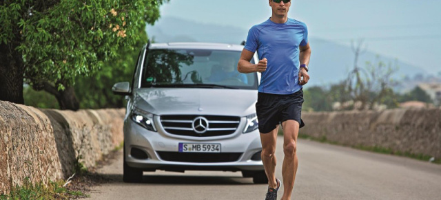 Mercedes V-Klasse geht beim IRONMAN an den Start: Leistungsstarke Partnerschaft - Mercedes-Benz ist Official Car Partner der IRONMAN® European Tour