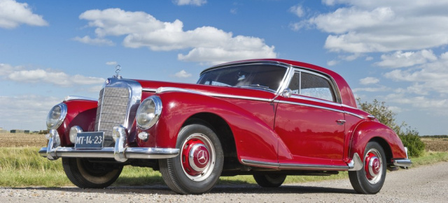 S-Klasse! 1954 Mercedes-Benz 300 S Coupé (W188): Nur 216 Exemplare! S wie Super! Super-Klasse!